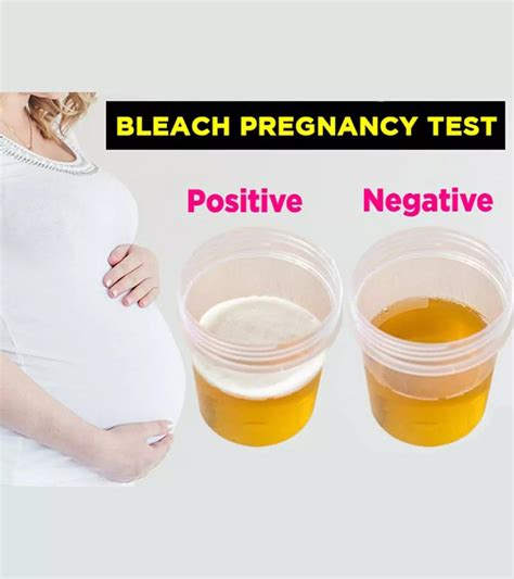 false positive bleach pregnancy test